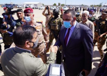 وزير الدفاع يصل الى كركوك