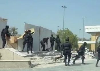 انتشار مجموعات مسلحة قرب مدخل المنطقة الخضراء  (صور)