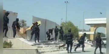 انتشار مجموعات مسلحة قرب مدخل المنطقة الخضراء  (صور)