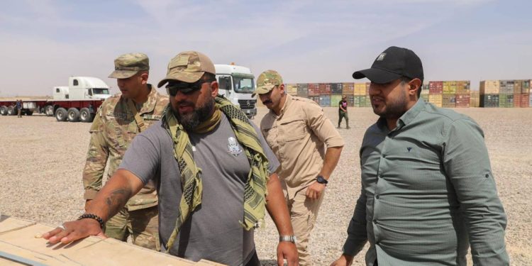 استلام القوات العراقية 3 ملايين دولار