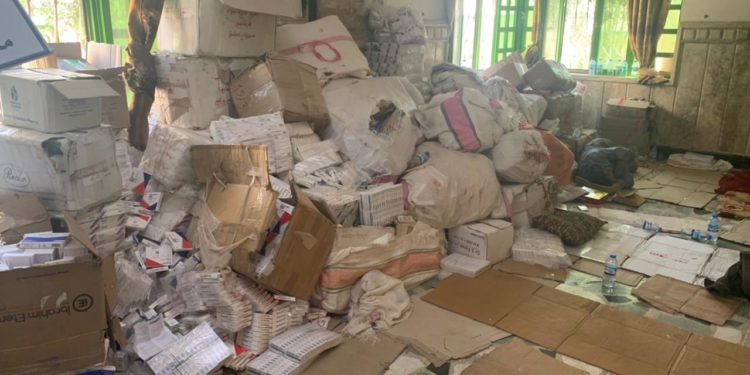 إحباط عملية تهريب كمية كبيرة من المستلزمات الطبية “قادمة من سوريا”