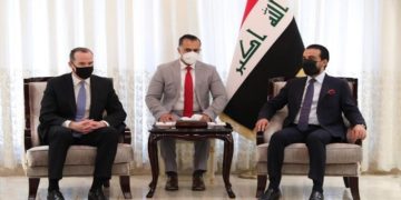 الوفد الامريكي يؤكد للحلبوسي دعم واشنطن لبغداد