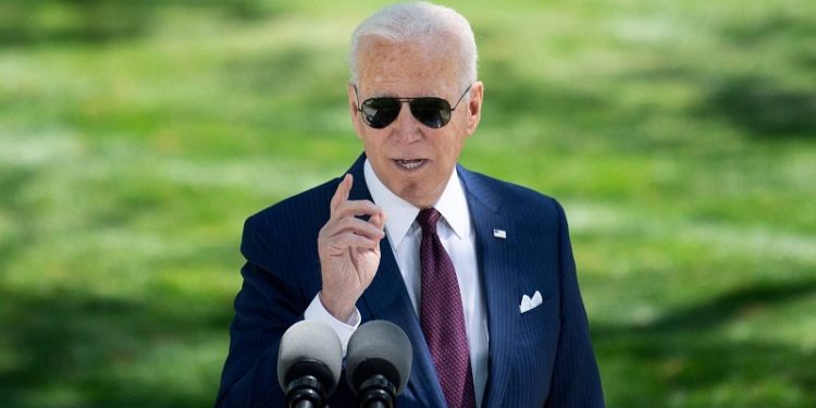 بايدن  .. لا سلام إلا بالاعتراف ( بدولة إسرائيل )