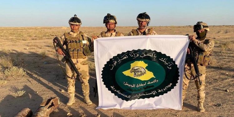 الاستخبارات العسكرية تضبط اعتدة وصواريخ في الأنبار