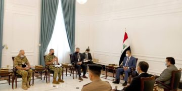 الكاظمي يبحث مهام ’الناتو’ في العراق مع وفد رفيع من البعثة