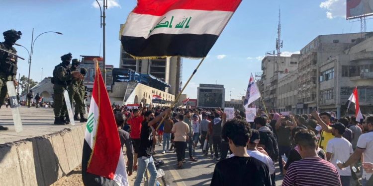 صور جديدة من ساحة التحرير وسط بغداد: التوافد يستمر