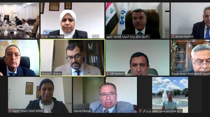 بدء أول اجتماعات اللجنة التوجيهية الفنية المشتركة المصرية العراقية في (الموارد المائية والري)