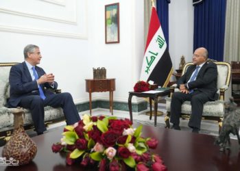 وفد من البنك الدولي يجري مباحثات مع رئيس الجمهورية في بغداد