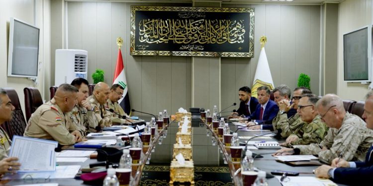 اللجنة العراقية العسكرية التقنية تعقد “اجتماعها الأول” مع نظيرتها الامريكية في بغداد