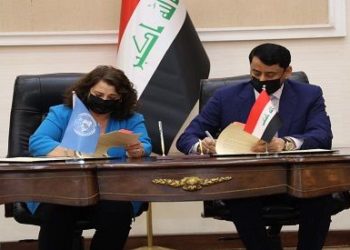 العراق والامم المتحدة يوقعان مذكرة تفاهم “بشأن المراة”