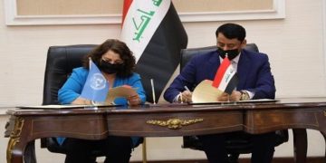 العراق والامم المتحدة يوقعان مذكرة تفاهم “بشأن المراة”