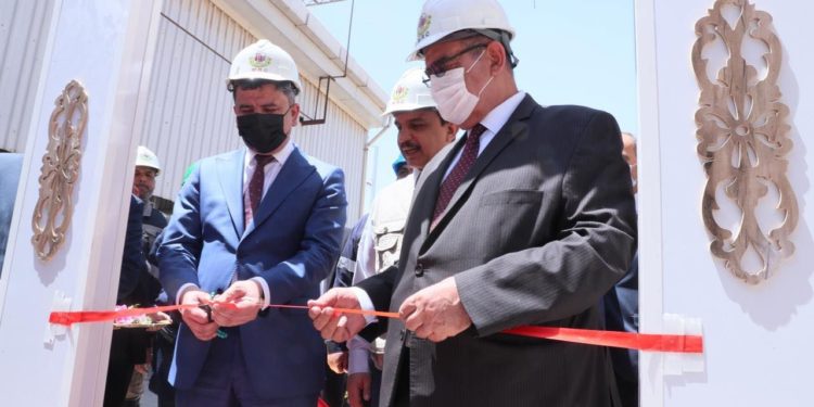 افتتاح وحدتي تحسين البنزين “الازمرة ” وانتاج “الهيدروجين” في مصفى الدورة ببغداد