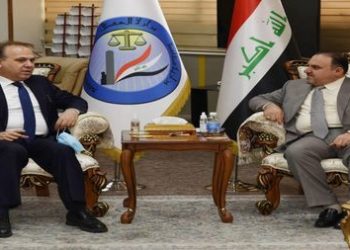 وزير العــدل يبحث مع السفير اللبناني ,,التعاون في المجال العدلي والقضائي