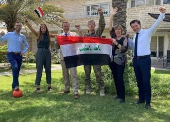 سفارة هولندا ببغداد تســـــاند منتخب العراق في مواجهته أمام إيران
