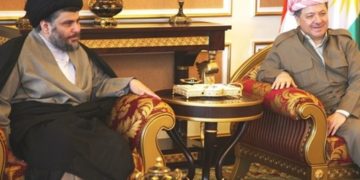 حزب بارزاني يوضح حول تحالفه مع الصدر