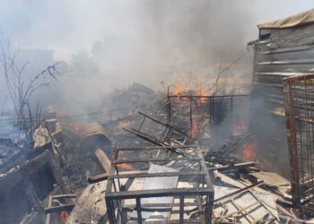 إخماد حريق اندلع بمولدة كهرباء في بغداد مخزون قربها (10 آلاف) لتر من الكاز