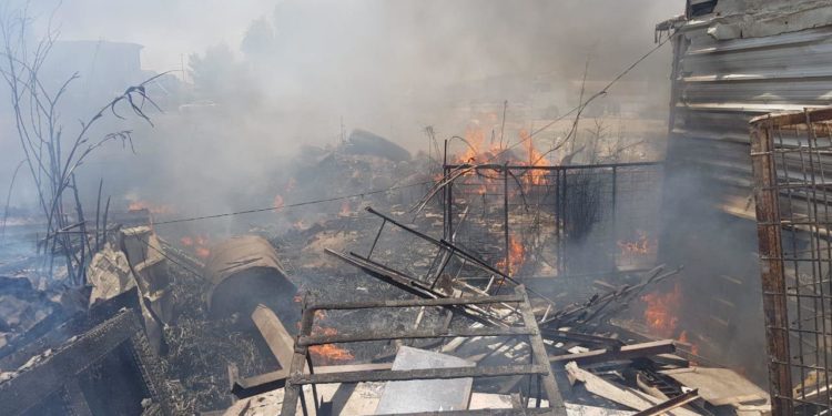 إخماد حريق اندلع بمولدة كهرباء في بغداد مخزون قربها (10 آلاف) لتر من الكاز