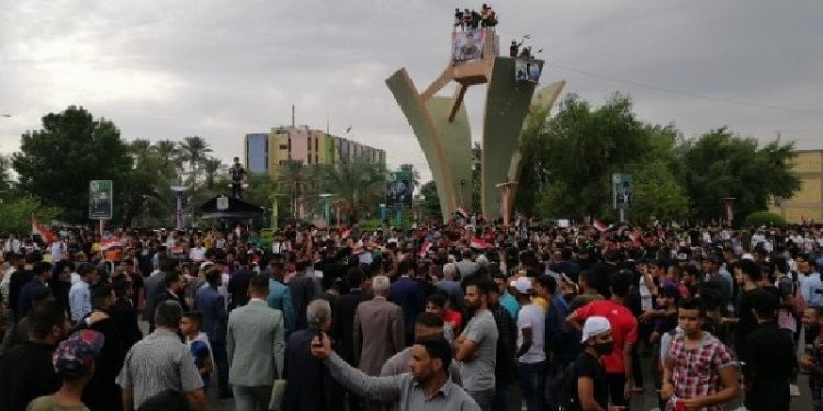 انتشار أمني في الديوانية استعدادا (لتظاهرة لذوي ضحايا الاحتجاجات)