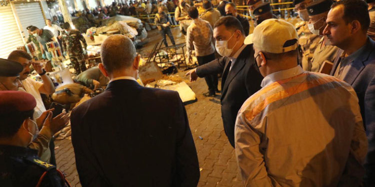 اعتقال اثنين على صلة بــ (تفجير الكاظمية)