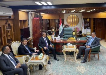 وزير العمل يصل إلى كركوك ويجتمع بالمحافظ