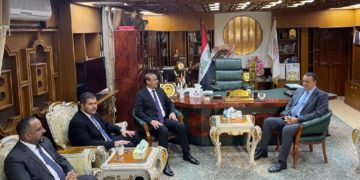 وزير العمل يصل إلى كركوك ويجتمع بالمحافظ
