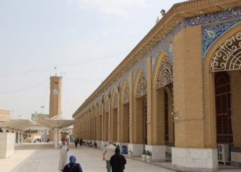 قوات “حفظ القانون” تنتشر في محيط جامع أبو حنيفة.