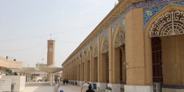 قوات “حفظ القانون” تنتشر في محيط جامع أبو حنيفة.