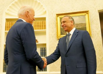 مكتب الكاظمي يكشف جميع ملفات اللقاء مع الرئيس الأميركي