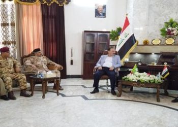الحلبوسي يجتمع مع القيادات الامنية والمحلية في نينوى