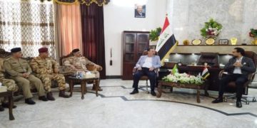 الحلبوسي يجتمع مع القيادات الامنية والمحلية في نينوى