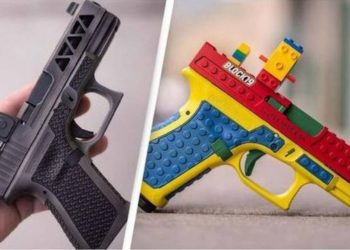 شركة تصنع مسدسات حقيقة تبدو كلعب أطفال