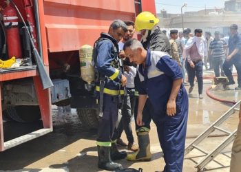 واسط.. اندلاع حريق داخل مستشفى فيروز في ناحية الحي
