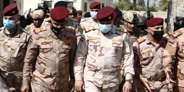 وفد عسكري كبير يصل صلاح الدين للوقوف على ملابسات هجوم يثرب