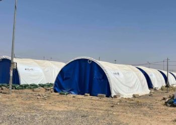حريق في مخيم “أشتي” للنازحين في السليمانية يخلّف ضحايا بينهم أطفال