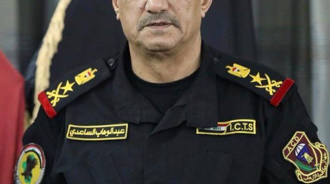 عبدالوهاب الساعدي يبعث برسالة إلى ضباط وأفراد جهاز مكافحة الإرهاب