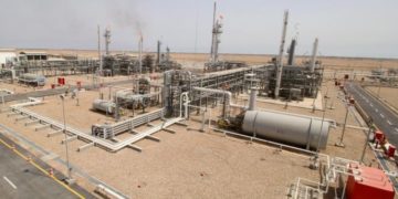 انجاز 75% من مشروع النصب والتشييد الحقلي في مستودع غاز اللطيفية