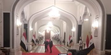 بيان رئاسة الجمهورية عقب لقاء السيسي وصالح