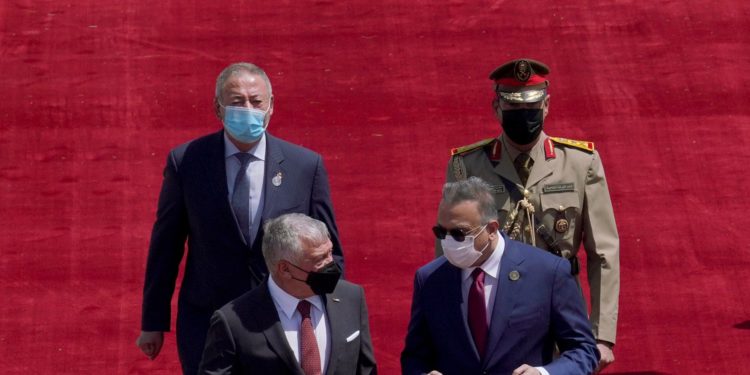 الكاظمي يستقبل العاهل الاردني الملك عبدالله