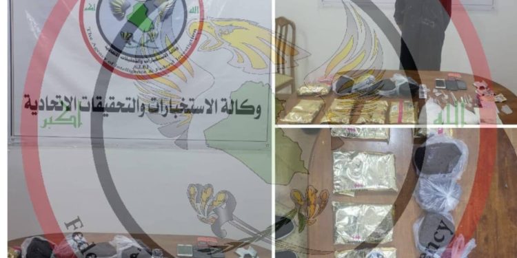 اعتقال أكبر تاجر مخدرات أثناء عبوره إلى العراق