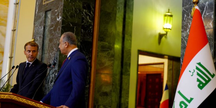 ماكرون يغرد من بغداد .. مؤتمر اليوم هو انتصار تاريخي وحقيقي