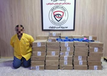 الأمن الوطني في كركوك يحبط محاولة تهريب (30) الف شريحة هاتف غير اصولية
