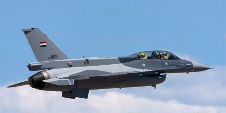 طائرات F16 العراقية توجه ضربة لأوكار تنظيم “داعش”