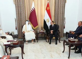 بيان قطري حول قمة (تميم و السيسي) في بغداد