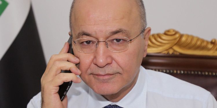 اتصال هاتفي بين رئيس الجمهورية برهم صالح و وزير الخارجية الأميركي