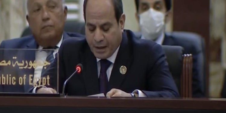 السيسي ..العراق واجه سنوات من الارهاب.. ارتد على الدول المجاورة