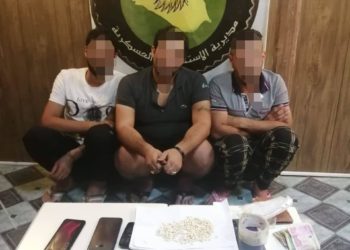 الاطاحة بعصابة مخدرات في الأنبار من قبل الاستخبارات العسكرية
