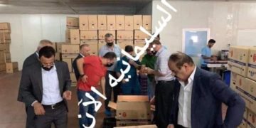 فرق الرقابة التجارية في السليمانية تتجول وتحاسب على سعر بيع البيض