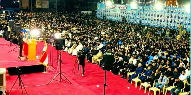 خطاب قائد لواء المرجعية .. المفتي خارج الحدود سيفتي بقتلي كما قتلوا الشبان