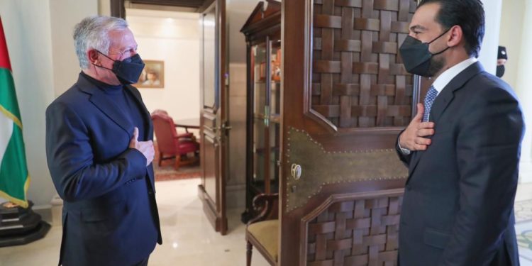 ملك الاردن يؤكد دعمه لجهود العراق في ترسيخ الديمقراطية وإجراء الانتخابات المبكرة