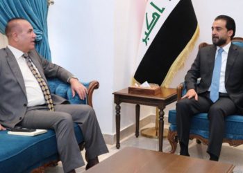 الحلبوسي يتفق مع كمبش على تأهيل مساجد نينوى والمباشرة بإعمار جامع الموصل الكبير